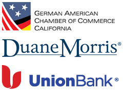 Logos Of GACC Ca & Duane Morris & Union Bank