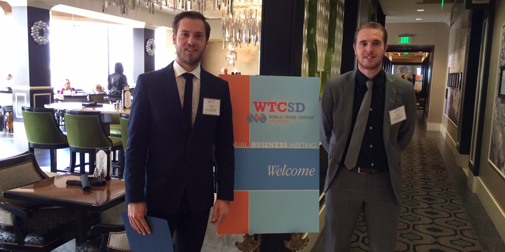 Bernhard Schell And Mark Van Zwieten Of GACC California